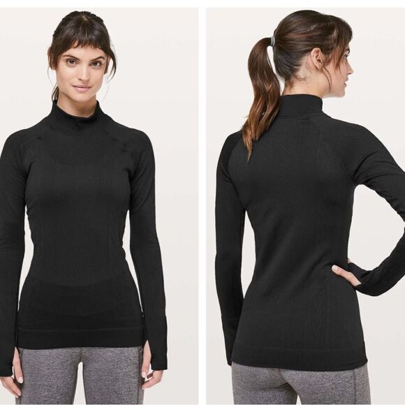 Lululemon Rest Less Mock Neck
Black / Black - Picture 3 of 14